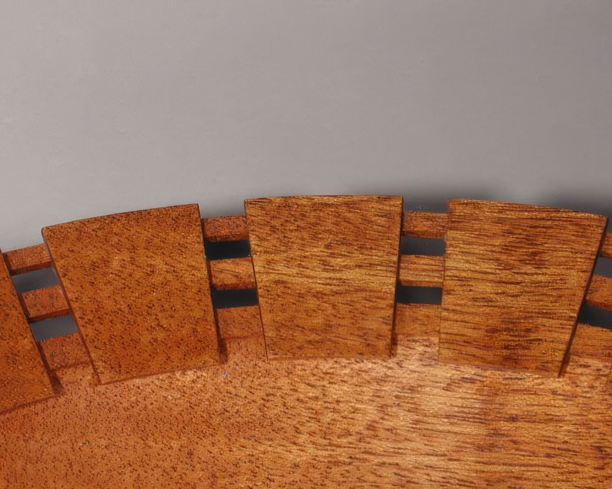This detail shows the great precision that is attainable.