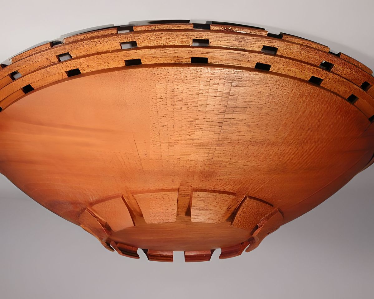 This is a view if the bottom of the bowl in the previous two frames.