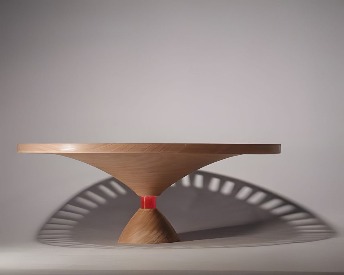 The idea here was to make the foot a continuation of the inward curve if the bowl.