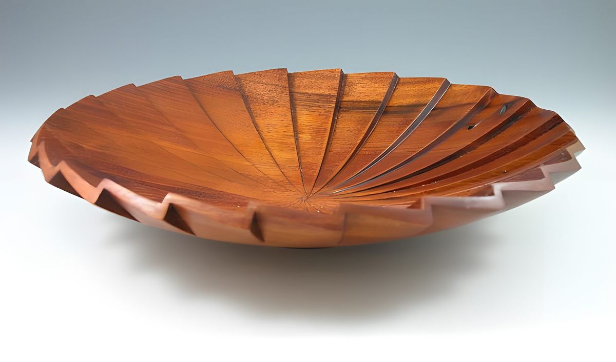 Maple 10" x 2" high I did five bowls using my two axis jig.