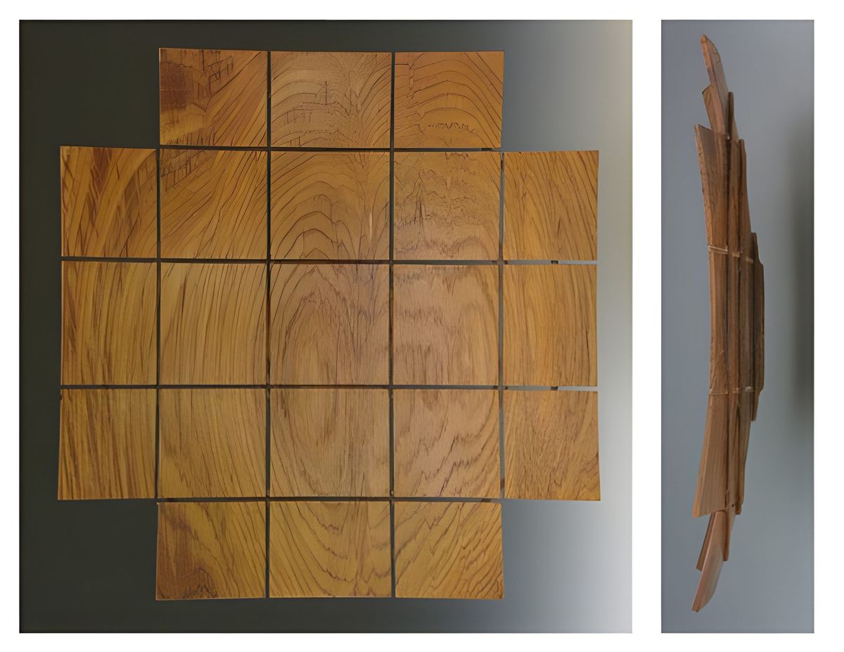 This is the design (only in a smaller version), and wood (teak), that the curator of the Museum of Arts and Design saw,…