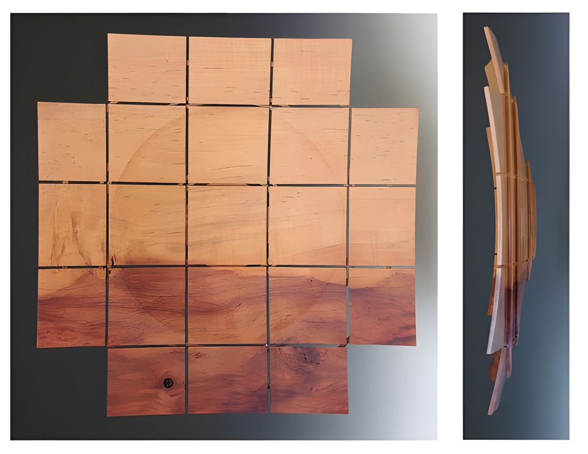 After making the "Four Square" piece for the Museum of Arts and Design, I had the idea of adding a circle imprint to…