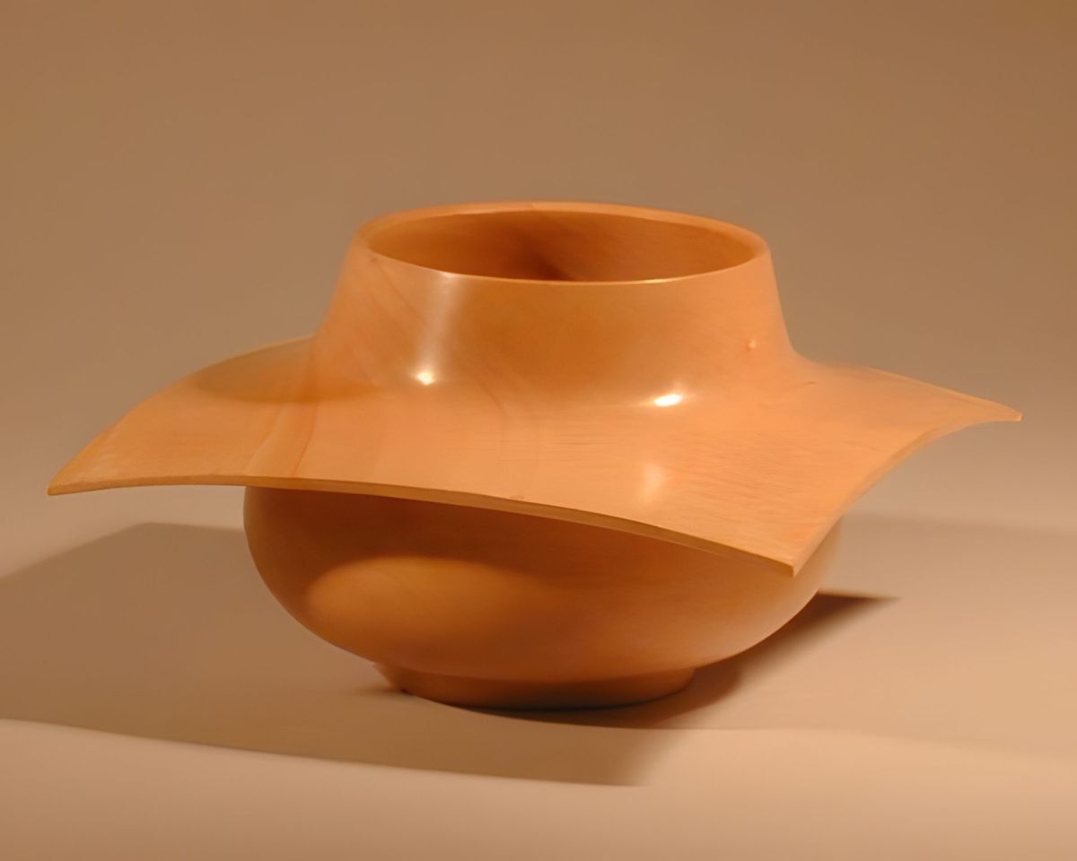 Maple bowl. Made in class with Stewart Batty.