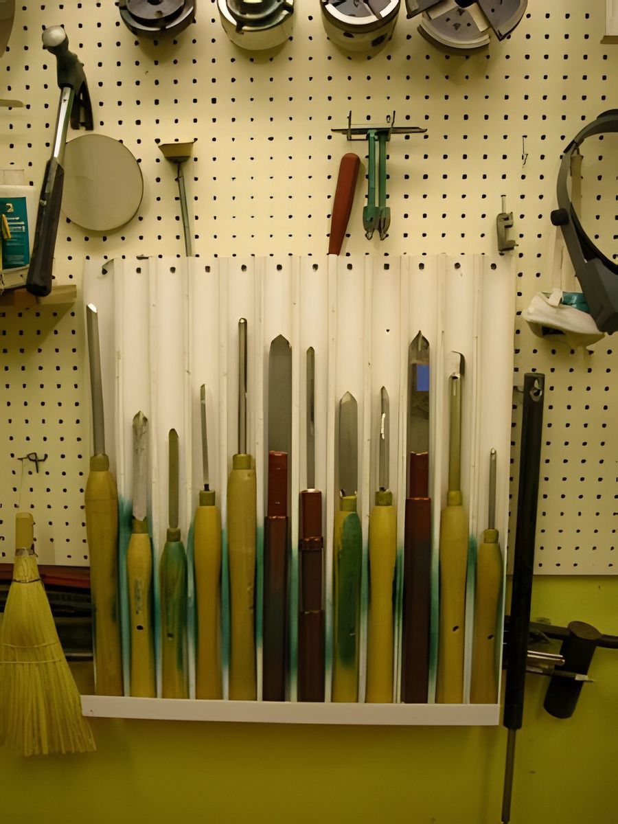 Tool rack detail