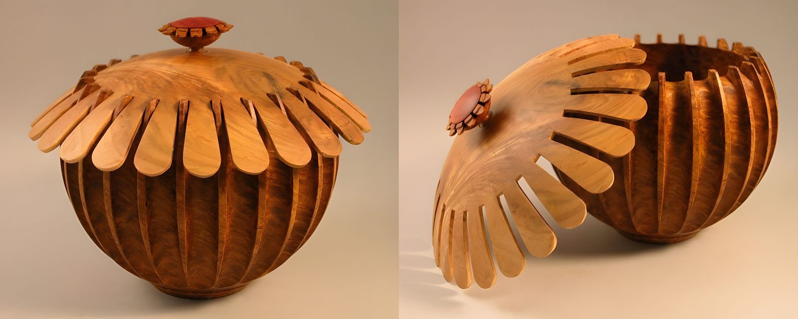 Here is a piece that uses a different processes.
