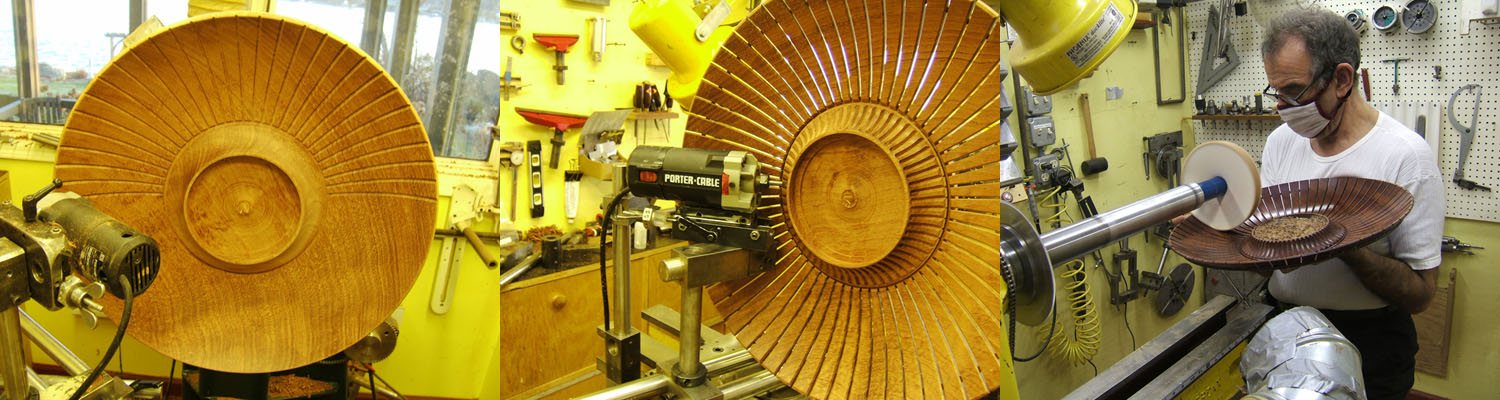 As it turned out fitting the burl into the recesses took almost as long as making the piece.