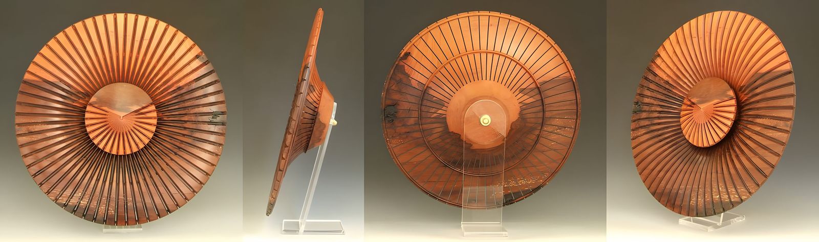 While the previous piece has a convex shape this piece is concave.