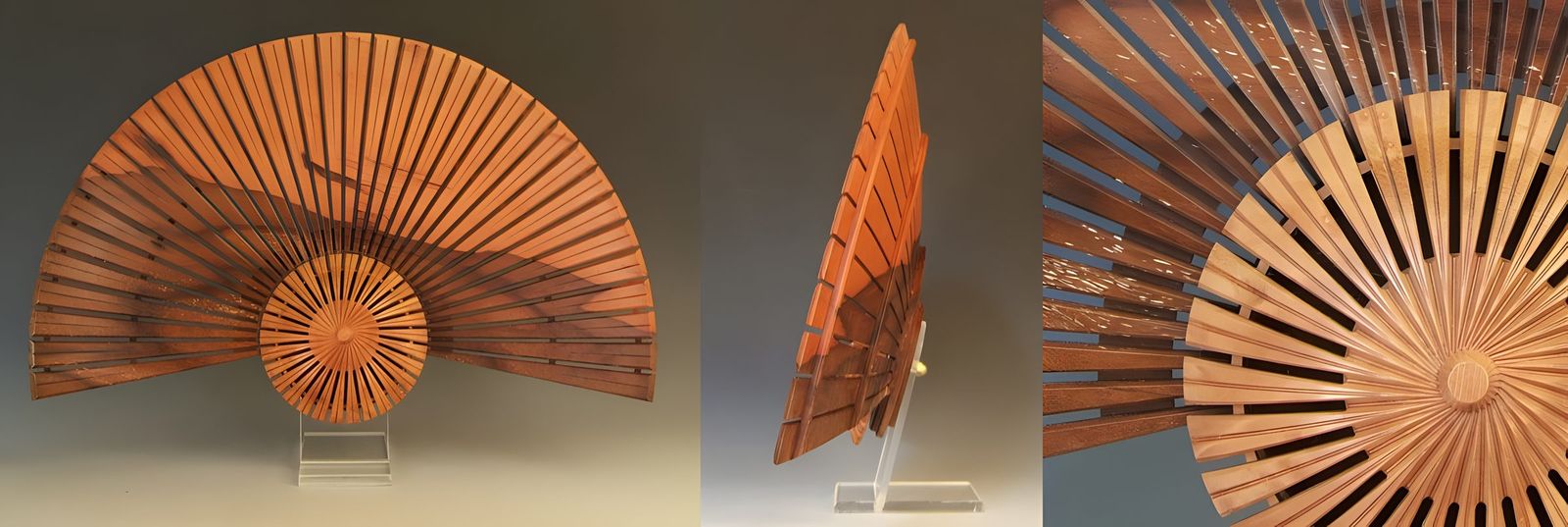 This is the third piece that I made from the board of Swiss Pear.
