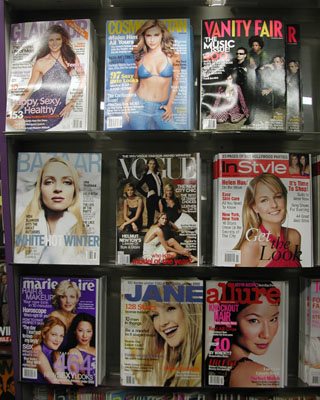 There is a magazine store on Columbus Ave.