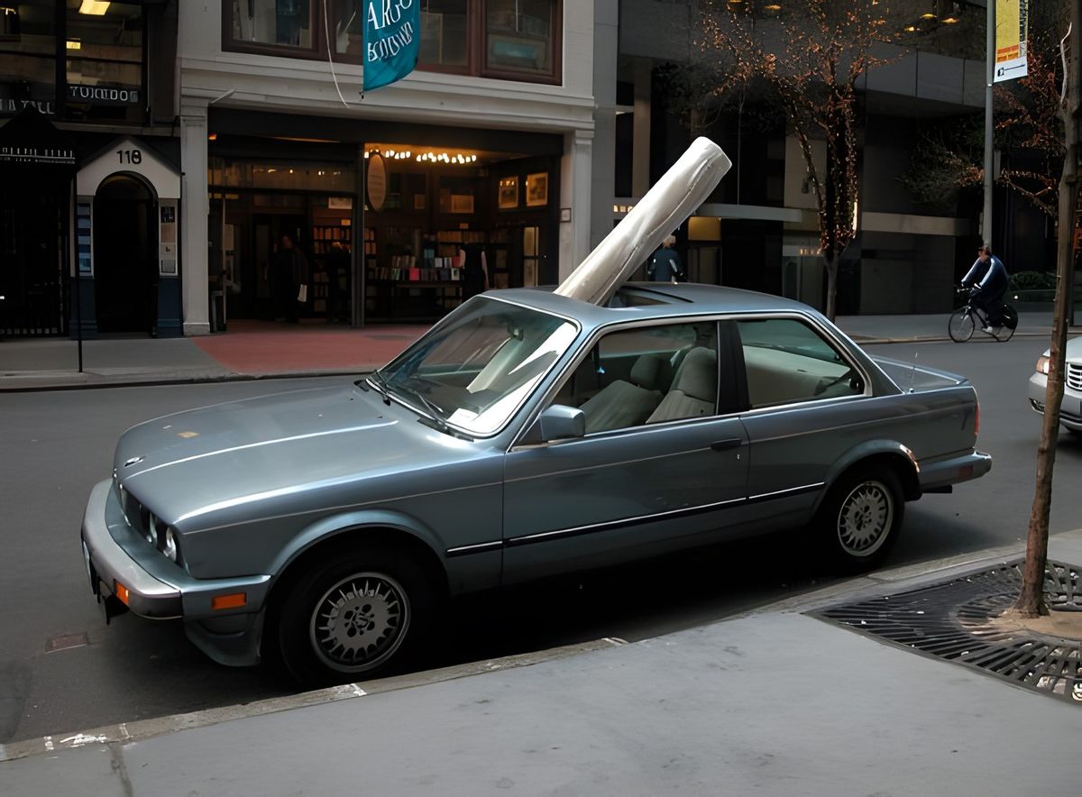 You never know when a sunroof will come in handy.