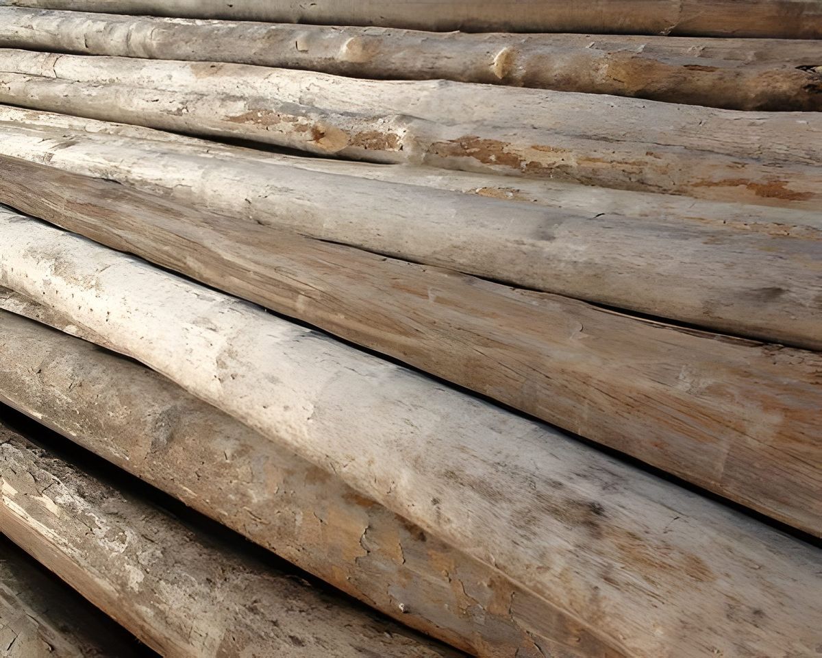 No big deal, This is just a pile of pilings in a boat yard in Christchurch.